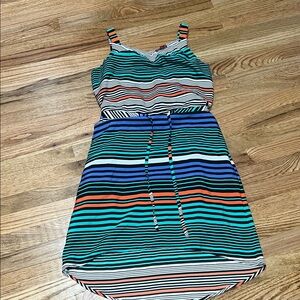 Merona Multicolor Striped Mini Dress